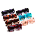 Flat Top Oversized Square sun glasses 2020 new arrivals retro fashion shades designer plastic  Uv400 sunglasses Women 6926